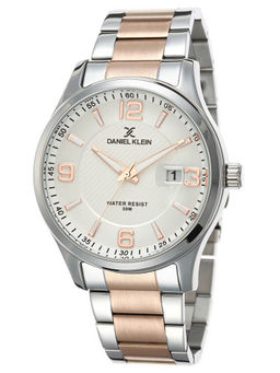 Daniel Klein - Analog Silver Dial Men's Watch-DK.1.12446-6