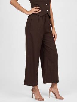 max - Women's Textured Pull-on Palazzo