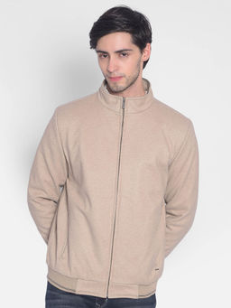 CRIMSOUNE CLUB - Mens Beige Padded Jacket