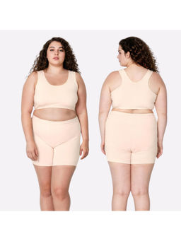 Adira - Plus Size Beige Under Dress Shorties (Pack of 2)