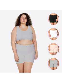 Adira - Plus Size Under Dress Shorties (Pack of 4)