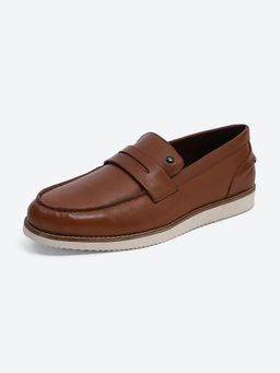 Monte Carlo - Mens Penny Loafer - Tan