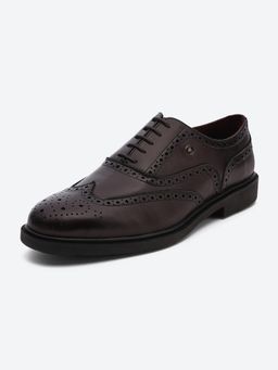 Monte Carlo - Men Truly Formal Brogues - Brown