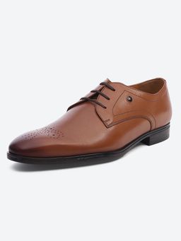 Monte Carlo - Men Lace Up Brogues - Tan