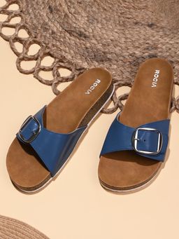 ROCIA - By Regal Ash Blue Women Casual Sandals