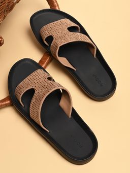 ROCIA - By Regal Beige Women Studded H Sandals