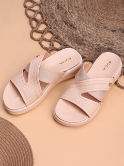 ROCIA - By Regal Beige Women Comfort Stylish Sandal Heels