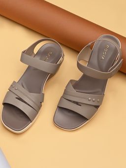 ROCIA - By Regal Taupe Women Comfort Wedges Heels