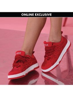 Hamster London - Neptune Party Red Sneakers