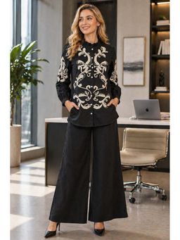 GULABiDRESS - Women's Cotton Embroidered Co-Ord Set