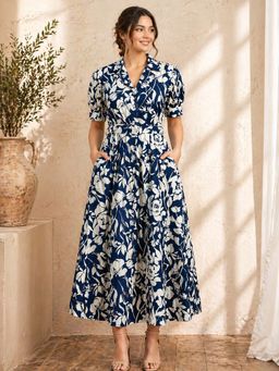 GULABiDRESS - Women's Shirt Dress With Belt