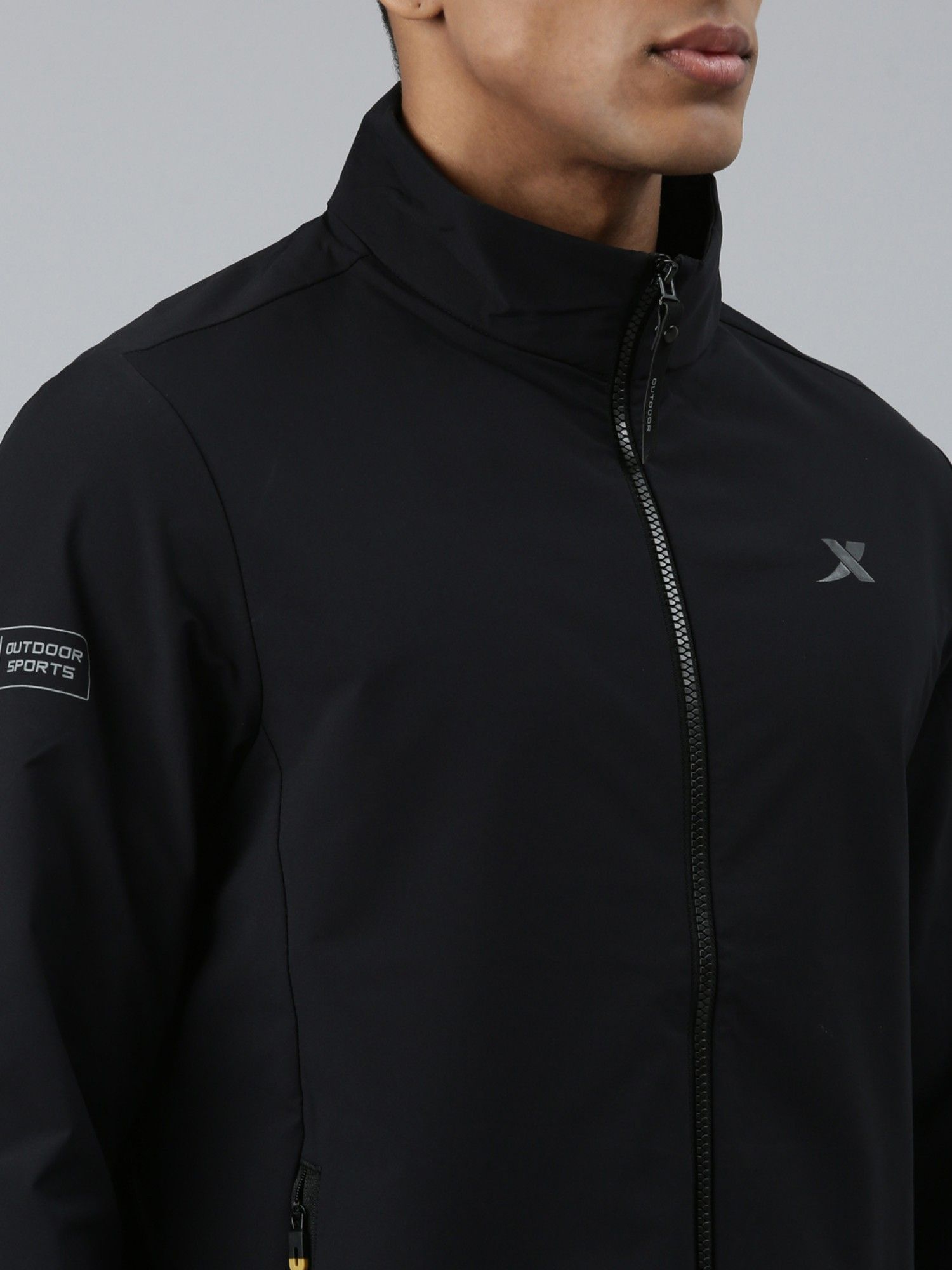 Buy Xtep Black Jacket for Men Online