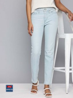 Levi's - Womens Mid Rise 312 Slim Fit Light Blue Jeans
