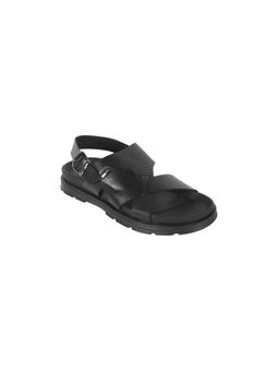 Metro - Men Black Casual Sandals
