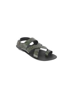 Metro - Men Green Casual Sandals