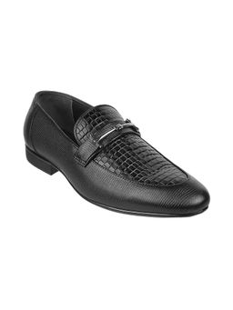 Metro - Men Black Formal Loafers