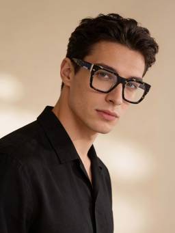 Guess - Men Green Acetate Square Eyewear Frame GU5018853098FR (53)