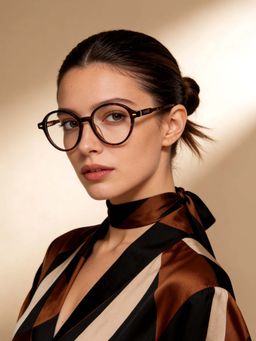 IDEE - Round ID1774C3FR Brown Small Eyeglass Frames