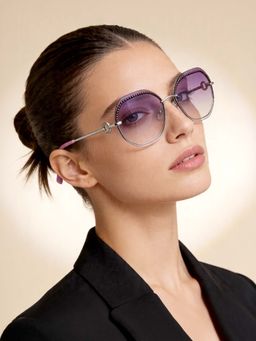 IDEE - S2867 C2 60 Violet Lens Sunglasses for Women (60)