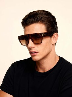 IDEE - S2903 C2P 57 Brown Lens Sunglasses for Men (57)