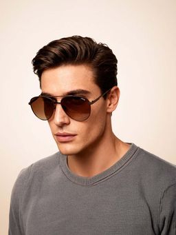 IDEE - S2922 C3P 57 Brown Lens Sunglasses for Men (57)