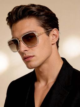 IDEE - IDS2794C3SG - UV Protected Gradient Mirror Sunglasses for Men (57)