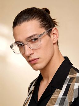 IDEE - Clear Full Rim Rectangular shaped eyewear for Men (ID2057C4FR) (53)