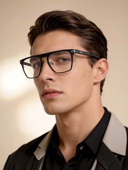 IDEE - Black Full Rim Square shaped eyewear for Men (ID2030C4FR) (52)
