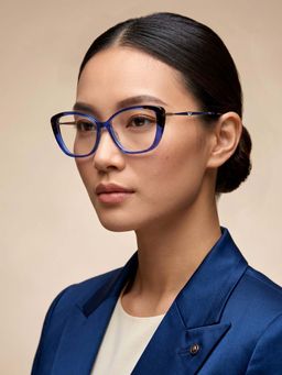 IDEE - Blue Full Rim Cat Eye shaped eyewear for Women (ID1950C6FR) (53)