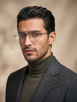 IDEE - Blue Full Rim Oval shaped eyewear for Men (ID1959C3FR) (52)