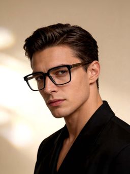 IDEE - Black Full Rim Square shaped eyewear for Men (ID1954C6FR) (54)