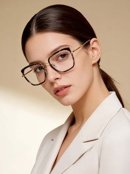 IDEE - Brown Full Rim Square shaped eyewear for Women (ID1942C2FR) (53)