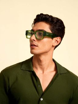 IDEE - Green Full Rim Rectangular shaped eyewear for Men (ID2059C4FR) (49)
