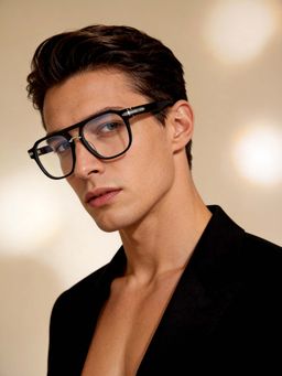 IDEE - Black Full Rim Square shaped eyewear for Men (ID2050C1FR) (55)