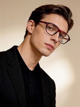 IDEE - Square Red Frames for Men-Id1707C6Fr (50)