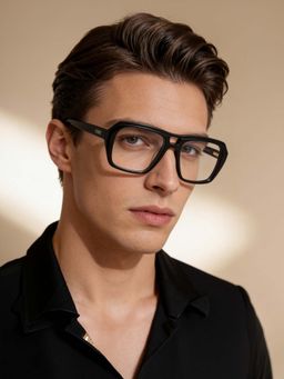 IDEE - Square Black Frames for Men-Id2169C1Fr (56)