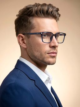 IDEE - Square Blue Frames for Men-Id2200C2Fr (53)