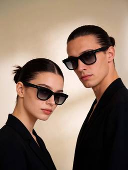 IDEE - 100% Uv Protected Square Grey Sunglasses for Unisex-Ids3071C5Psg (50)