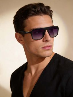 IRUS - Men Full UV Protected Grey Lens Sunglasses - IRS1224C1SG