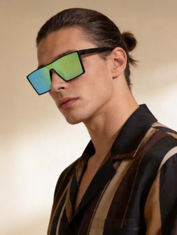 IRUS - Men Full UV Protected Yellow Lens Sunglasses - IRS1231C3SG