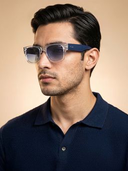 IRUS - Men Full UV Protected Blue Lens Sunglasses - IRS1322C3SG