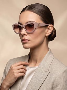 IRUS - Women Full UV Protected Brown Lens Sunglasses - IRS1346C4SG