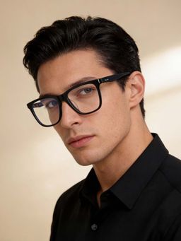 Police - Square VPL476K51700FR Blue Medium Eyeglass Frames