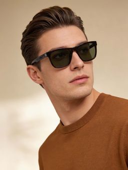 Police - SPLE37K56722YSG 100% UV Protected Sunglasses for Men (56)