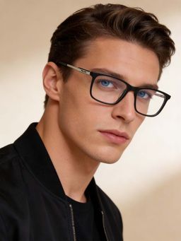 Police - Eyewear For Men With Black Acetate Frame (Size 51)
