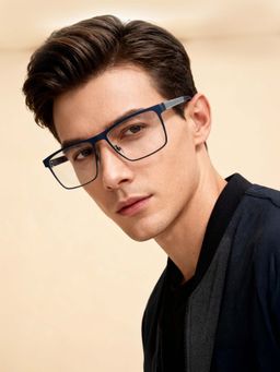 Police - Eyewear For Men With Blue Alloy Frame (Size 56)