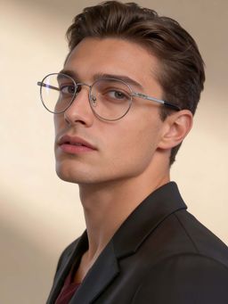 Police - Eyewear For Men With Grey Alloy Frame (Size 51)