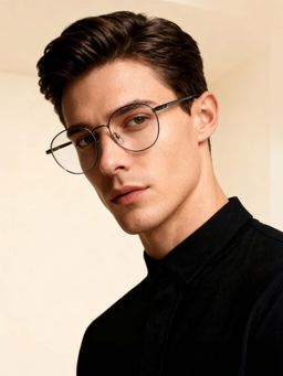Police - Eyewear For Men With Dark Grey Alloy Frame (Size 51)