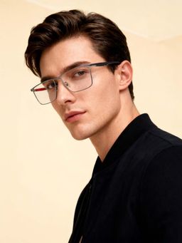 Police - Eyewear For Men With Grey Alloy Frame (Size 57)