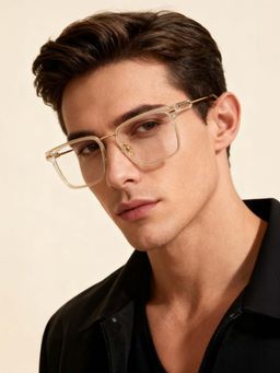 Police - Eyewear For Men With Silver Acetate Frame (Size 53)